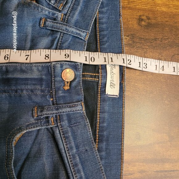 Madewell Jeans 28 Roadtripper High Rise Orson Wash H5804 Stretch Denim - Picture 9 of 12